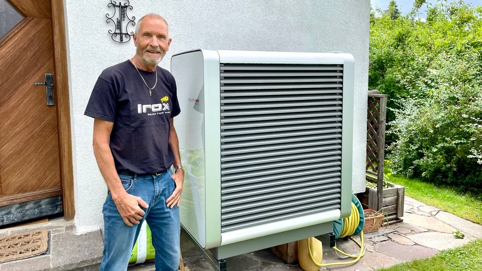 Wärmepumpe in Landeck; Einbau einer Wärmepumpe durch Wucher Energietechnik.