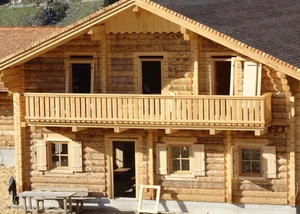 Holzhaus von der Holzbau Gruber GmbH fertiggestellt