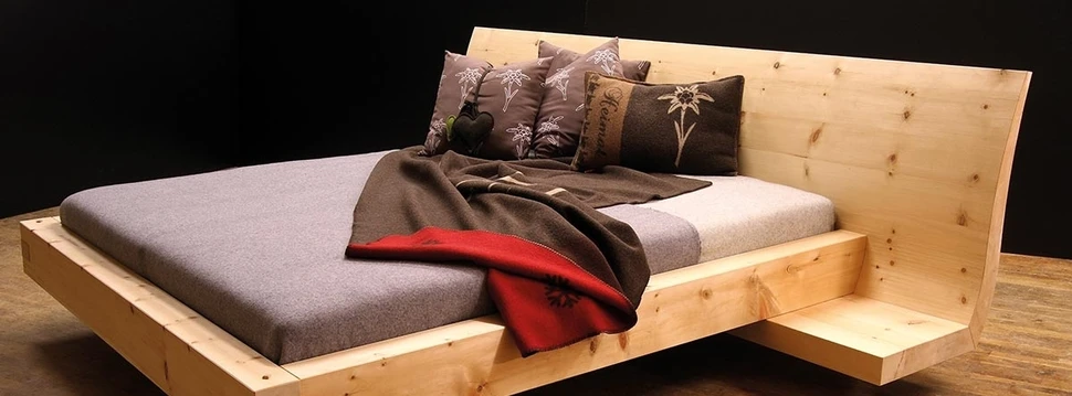 Zirbenholz Pinzgau | Bett aus Zirbenholz Zirbenholz Pinzgau | Bett aus Zirbenholz