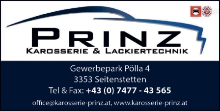 Print-Anzeige von: Prinz Karosserie & Lackiertechnik