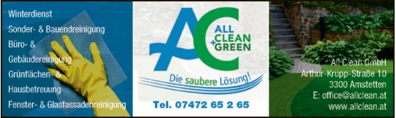 Print-Anzeige von: All Clean GmbH