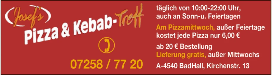 Print-Anzeige von: Öztürk, Nülüfer, Pizzeria