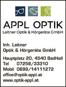 Print-Anzeige von: Leitner Optik & Hörgeräte GmbH