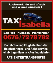 Print-Anzeige von: Öller, Isabella, Taxi
