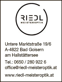 Print-Anzeige von: Riedl Meisteroptik