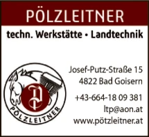 Print-Anzeige von: Pölzleitner, Josef, Landtechnik
