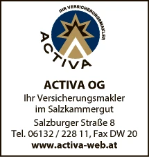 Print-Anzeige von: ACTIVA Linortner-Unterberger OG, Versicherungsmakler