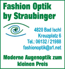 Print-Anzeige von: Fashion Optik by Straubinger