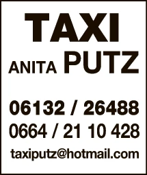 Print-Anzeige von: Putz, Anita, Taxi