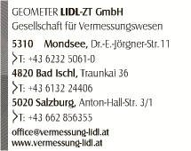 Print-Anzeige von: LIDL-ZT GmbH, Geometer