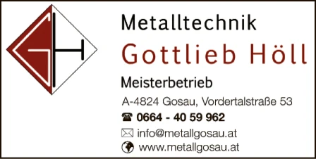 Print-Anzeige von: Höll, Gottlieb, Metalltechnik
