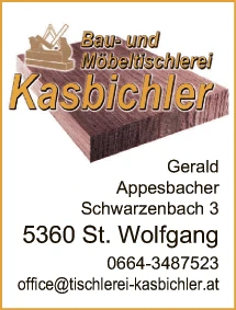 Print-Anzeige von: Bau & Möbeltischlerei Kasbichler