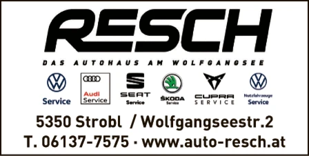 Print-Anzeige von: Autohaus Resch GmbH, Autohandel Print-Anzeige von: Autohaus Resch GmbH, Autohandel