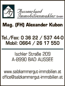 Print-Anzeige von: Ausseerland Immobilien GmbH