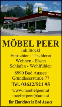Print-Anzeige von: Möbel Peer