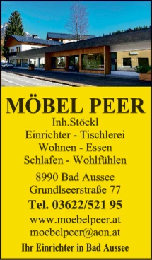 Print-Anzeige von: Möbel Peer
