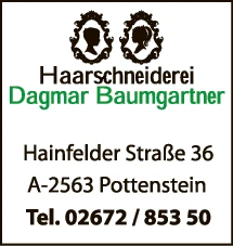 Print-Anzeige von: Baumgartner, Dagmar, Friseure
