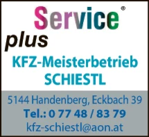 Print-Anzeige von: Schiestl, Christian, Kraftfahrzeugtechniker