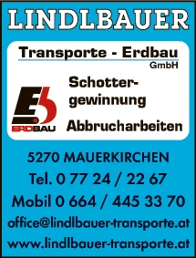 Print-Anzeige von: Lindlbauer Thomas GmbH, Transportunternehmen