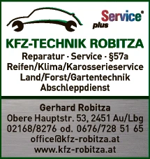 Print-Anzeige von: KFZ- Technik Robitza Print-Anzeige von: KFZ- Technik Robitza