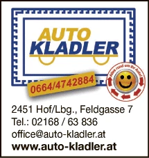 Print-Anzeige von: Kladler, Norbert-Auto Kladler, Norbert