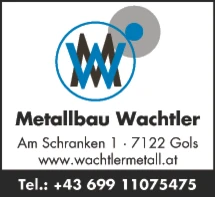 Print-Anzeige von: Wachtler Metallbau