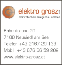 Print-Anzeige von: Elekto Grosz, Elektrotechnik