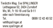 Print-Anzeige von: Spallinger, Eva-Ellen, Tierarzt