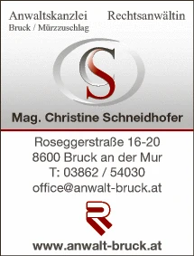 Print-Anzeige von: Mag. Christine Schneidhofer 