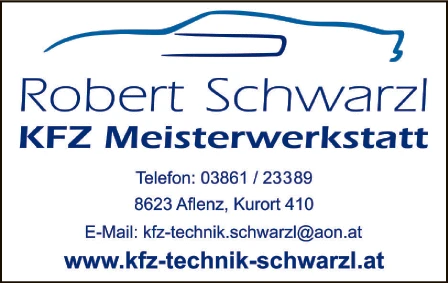 Print-Anzeige von: Schwarzl, Robert, Kfz-Technik