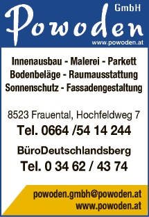 Print-Anzeige von: Powoden GmbH, Farbenfachhandel