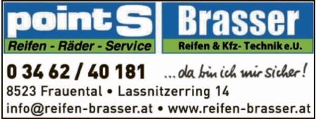Print-Anzeige von: Brasser, Manfred, Reifen & Kfz