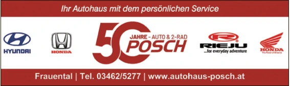 Print-Anzeige von: Auto & 2-Rad Posch 