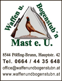 Print-Anzeige von: Inh. Mast, Waffen- und Bogensport