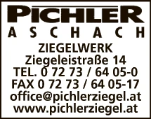 Print-Anzeige von: Pichler Martin Ziegelwerk GmbH Print-Anzeige von: Pichler Martin Ziegelwerk GmbH