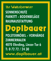 Print-Anzeige von: Doplbauer GmbH, Raumausstattung