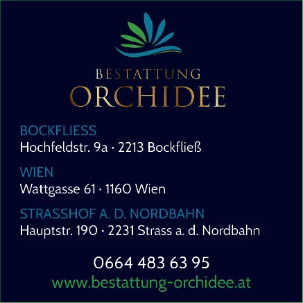 Print-Anzeige von: Bestattung Orchidee e.U.