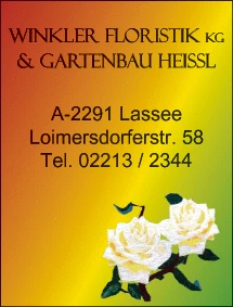 Print-Anzeige von: Winkler Floristik Print-Anzeige von: Winkler Floristik