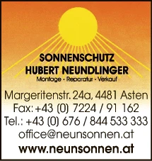 Print-Anzeige von: Hubert Neundlinger 