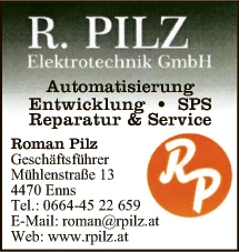 Print-Anzeige von: Pilz, Roman, Elektrotechnik