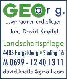 Print-Anzeige von: Kneifel, Georg, Landschaftspflege