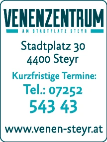 Print-Anzeige von: Venenzentrum am Stadtplatz Steyr