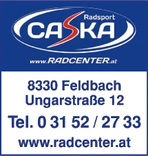 Print-Anzeige von: Radsport Caska GmbH, Radsport