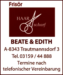 Print-Anzeige von: Frisör Haarscharf