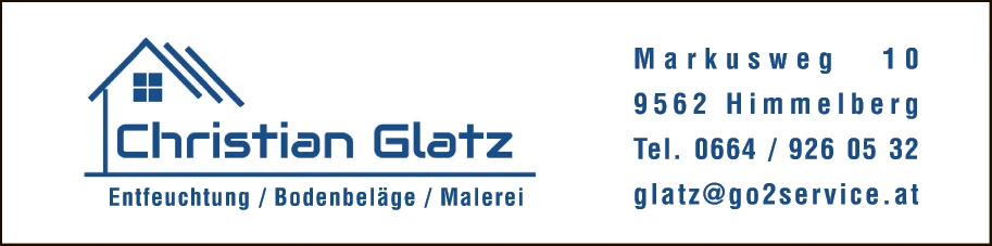 Print-Anzeige von: Glatz, Christian, Sanierungen Print-Anzeige von: Glatz, Christian, Sanierungen