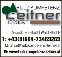 Print-Anzeige von: Leitner, Herbert, Säge- u Hobelwerke