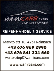 Print-Anzeige von: WAMICAR.com GmbH, KFZ KFZ Print-Anzeige von: WAMICAR.com GmbH, KFZ KFZ