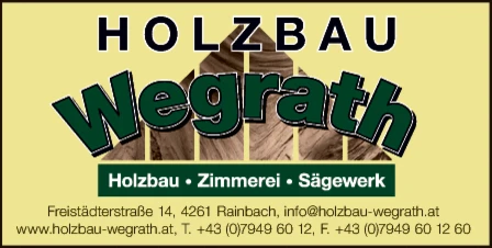 Print-Anzeige von: Wegrath, Ernst, Holzhandel Print-Anzeige von: Wegrath, Ernst, Holzhandel