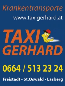 Print-Anzeige von: Taxi-Krankentransporte Kastl Gerhard