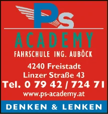 Print-Anzeige von: Fahrschule Ing. Franz Dieter Auböck e.U.